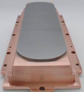 Germanium (Ge) Sputtering Target Indium Bonded to a Copper (Cu) Backing Plate