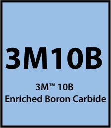 3M10B Enriched Boron Carbide Tile