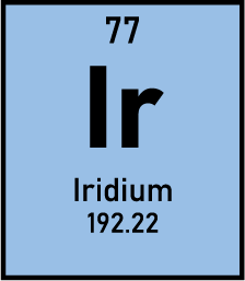 Iridium (Ir) Tile